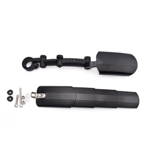 Garde-boue pliable VTT pour stopper les projections de boue sur votre dos avec fixation rapide amovible