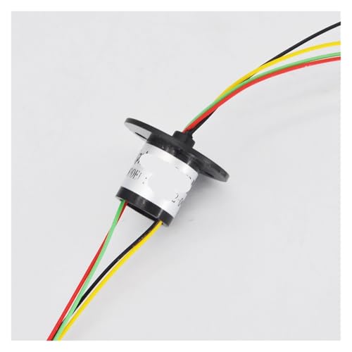 Bague collectrice micro évite la torsion des fils électriques rotatifs