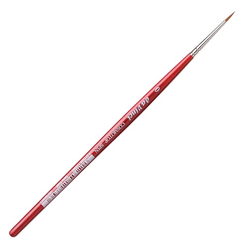 Image of da Vinci Watercolor Series 5580 Size 0 Round - CosmoTop Spin Multi-Diameter Synthetic - Holds More Water Than Any Other Synthetic - Made in Germany