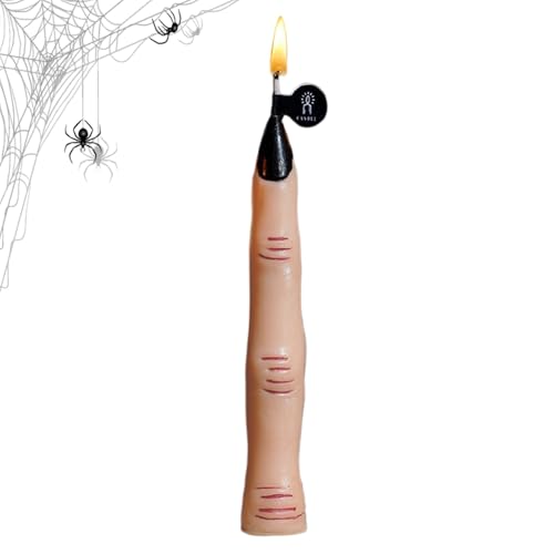 Velas de Halloween – Vela natural de Halloween para aromaterapia – Piezas centrales de mesa decorativas hechas a mano para Año Nuevo Invierno Evento Vacaciones Iglesia Sala de Estudio