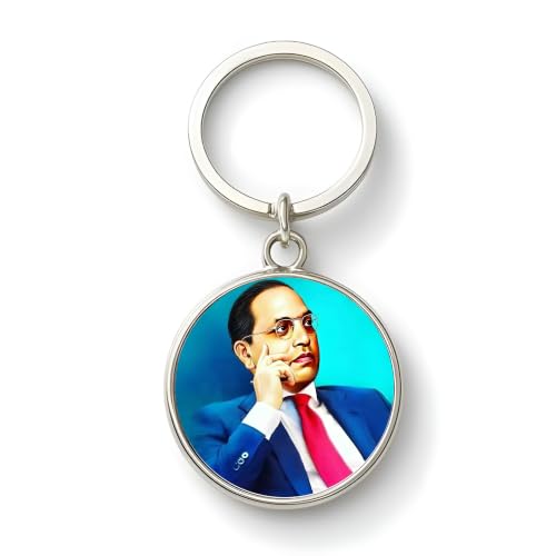 Image of MG | Protective Evil Eye /Spiritual Symbols /Om /Motivational Keychains | Double-Sided Metal Key Ring | Good Luck and devine Charm for Car, Bike, Home & Office
