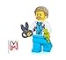 LEGO City Hospital Minifigure - Doctor (with Printed Stethoscope, Syringe and Scissors) 60204