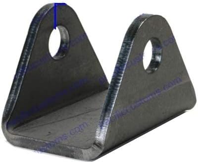 Weld On Double Sheared Shock Mount for King 2.0 Or Fox 2.0 Shock Absorbers 1.25 Inches Wide - Pack of (2)