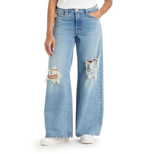 Levi's Women's 94 Baggy Wide Leg Jean (Also Available in Plus), (New) Not in The Mood, 29