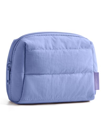 Image of BAGSMART Small Makeup Bag For Purse, Cute Pouch for Women | Zipper Pouch, For Purse, Toiletry Pouch, Puffy Padded Mini Cosmetics Bag, Travel Essentials, Cute Make Up Organizer