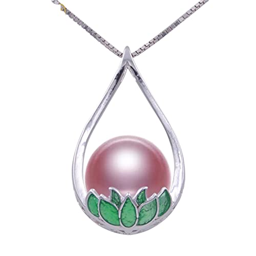 Collier perles d'eau douce naturelles 10mm, l'accessoire émail style ethnique