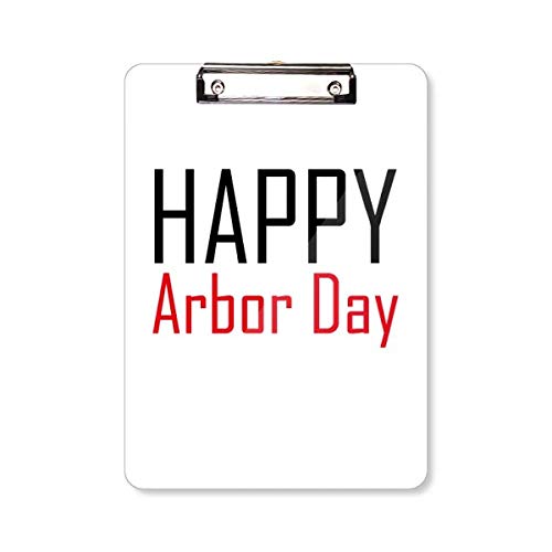 Porte-bloc A4 Arbor Day planche à pince rigide pour bureau