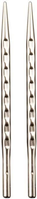 Addi Click Novel Lace Short Tip Set-8 PRS, 5 Cords, 1 Connector, Metal, Oine Size