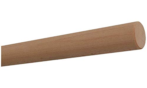 TIBU Buche unbehandelt Holz Handlauf Geländer 30-500 cm Wandhandlauf Wand Treppe ohne Halter, Länge: 400 mm / 40 cm / 0,4 m Enden: gefast TIBU Buche unbehandelt Holz Handlauf Geländer 30-500 cm Wandhandlauf Wand Treppe ohne Halter, Länge: 400 mm / 40 cm / 0,4 m Enden: gefast