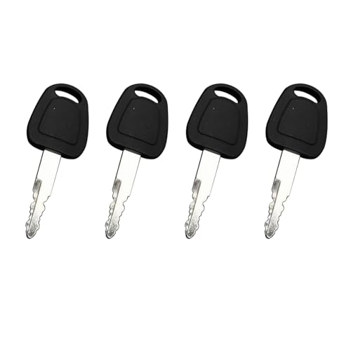 4Pcs Ignition Keys F900 K1009605B Compatible with Doosan Daewoo Excavator