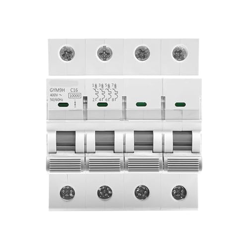 Disjoncteur 220V GYM9H 10KA MCB 4P 25A tableau électrique modulaire