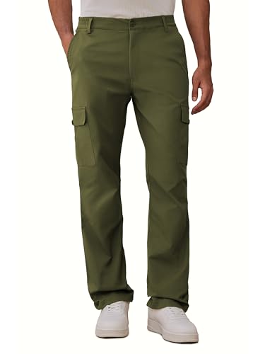 Image of Cargo Elastic Waist Band Cargo Pants for Men 5895