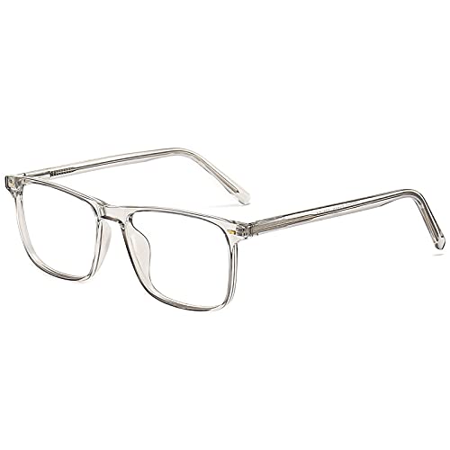 ANRRI Blaulicht-blockierende Brille Nerd-Brille Rahmen Anti-Augenanstrengung Computer Gaming Brille Cover