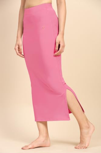 Image of TRENDMALLS Women's Polyester Spandex Stretchable Straight Saree Shapewear Petticoat for Women, Cotton Blended, Skirts for Women, Saree Shaper