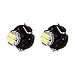 cciyu 20 Pack White T3 2-3014 SMD Neo Wedge LED Light Instrument Cluster Panel Lamps Gauge Bulbs