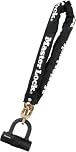 Master Lock Heavy Duty Bike Chain Lock with Mini D Lock, Key, Certified Bike Lock, Police Approved 8234EURDPRO - Use with Electric, Mountain, Road, Folding Bikes