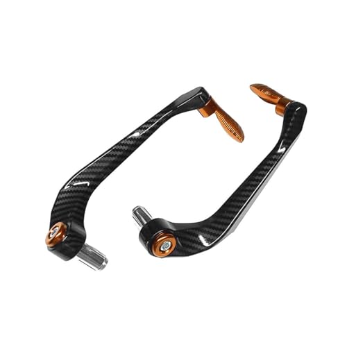 Leviers moto garde frein orange en aluminium CNC de haute précision pour R1 R6