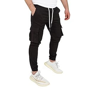 PITTMAN Heren Cargo Broek Chino Giga