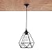 ACBungji 4 Pack Industrial Mini Pendant Light Kit, E26/E27 Base Lampholder Pendant Light Cord Adjustable Hanging Light Kit for Kitchen Bedroom Home Corridor Studio Office