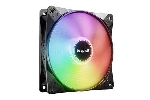 Migliori ventole PC gaming be quiet! Light Wings LX 120mm PWM ventola, mozzo illuminato, pale satinate, tanti colori e modalità, pale ottimizzate per elevata pressione statica, collegamento a cascata, cuscinetto rifle bearing