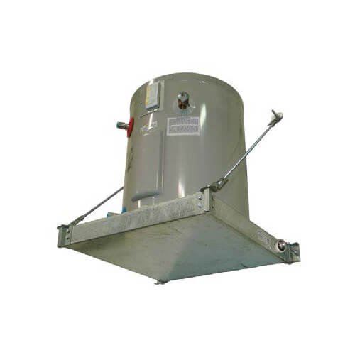 Wall Mounted Suspended Platform w/Steel Drain (28-1/2