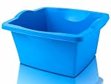 Bassine Carré en Plastique carré Multi-Usage 7L – Super Solide – Made in Italy – 35 x 35 x...