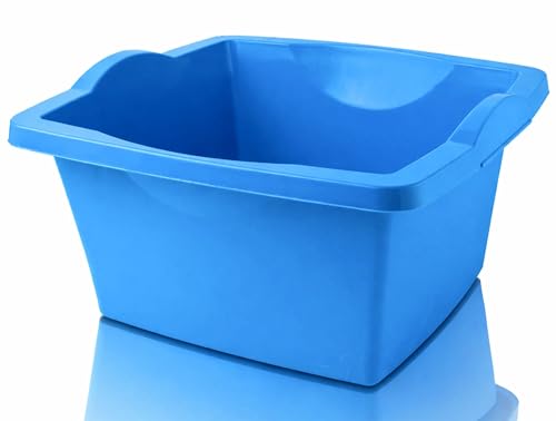 Bassine Carré en Plastique carré Multi-Usage 7L – Super Solide – Made in Italy – 35 x 35 x...