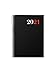 MIQUELRIUS - Agenda 2021 City - Español, Semana Vista Vertical, Tamaño ~A5, Papel 70g, Cubierta Polipropileno Opaco, Color Negro, 155 x 213 mm (SVV)