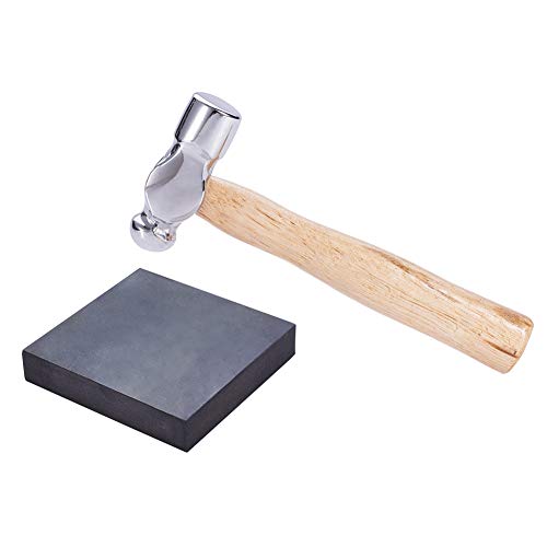 Benecreat DIY-BC0010-58-US 6 Inch Long Iron Jewelry Making Hammer thumb #5