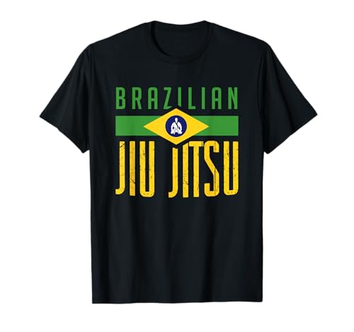 T-shirt Brazilian Jiu Jitsu BJJ t-shirt Jujitsu t-shirt, Preto, S