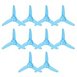 QUARKZMAN 2mm DC Motor Propeller, 80mm Lüfterförmiger 3-Blatt...