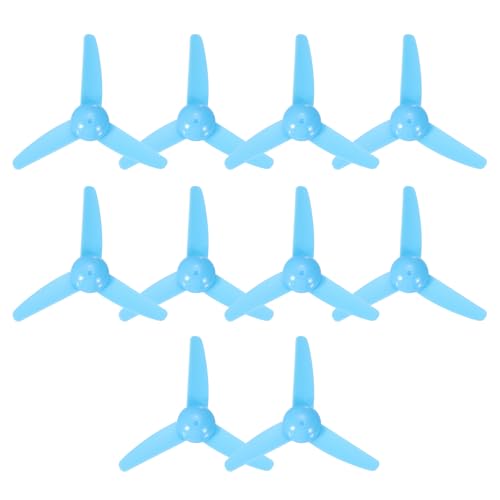 QUARKZMAN 2mm DC Motor Propeller, 80mm Lüfterförmiger 3-Blatt...