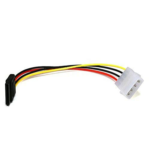 Cable adaptador de alimentación Molex 4-Pin a SATA 15 Pin 6 pulgadas