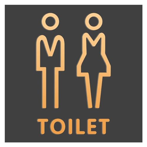 Indicateur rappel signalisation WC plaques de porte taille M