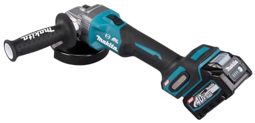 Meuleuse MAKITA GA005GM201 125mm 40V max Li ion 2x4Ah - vue 6
