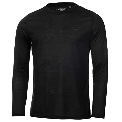 Calvin Klein Men's Assorted Long Sleeve 3 Pack Breathable Wicking T-Shirt2