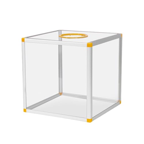 Boîte de tirage au sort transparente 30cm pour loterie et tombola