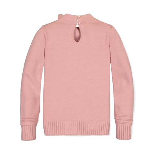 Image of Hope & Henry Girls' Long Sleeve Rib Knit Sweater Top