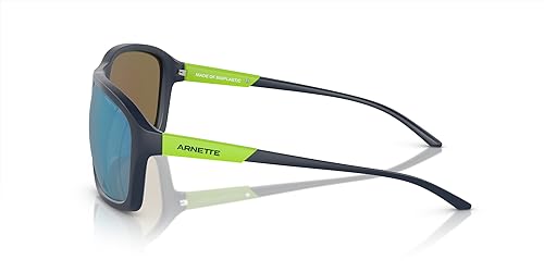 ARNETTE Man Sunglasses Matte Black Frame, Dark Grey Lenses, 63MM3