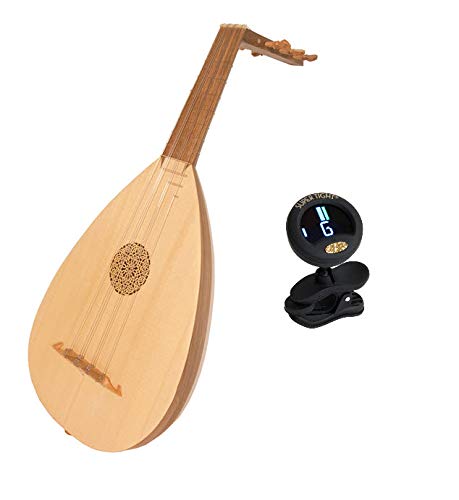 Includes: Roosebeck Tenor Lute-Kulele Variegated Ukulele + Snark Clip-On Chromatic Tuner