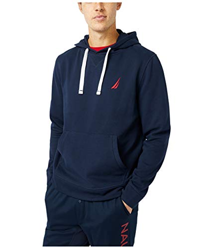 Nautica mens Men's J-class Logo Fleece Hoodie