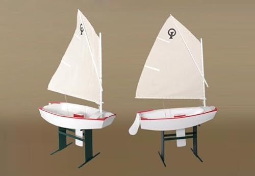 MARISSTELLA Ltd Art. 901 - OPTIMIST dinghy - monotipo - scala 1:6 - scatola di montaggio in legno e metallo da assemblare