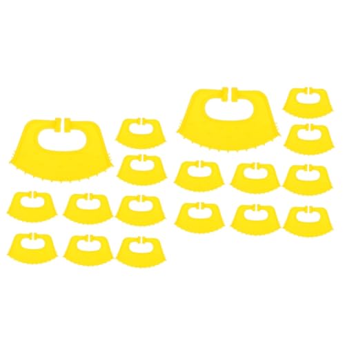 PAMINGONO 20stücke Kälber Nasenclip Robuster Entwöhnungsring Für Rinder Präventivclip Gegen Saugen Für Landwirtschaft Und Stallhaltung Ergonomisches Design Langlebig Und Komfortabel