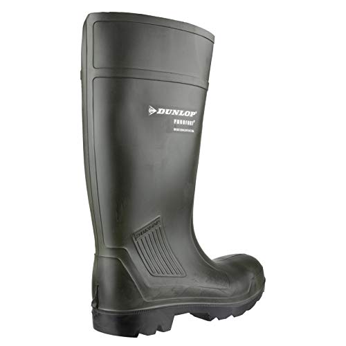 Image of Dunlop Purofort Professional Safety C462933 Boxed Wellington / Mens Boots (42 EUR) (Green)