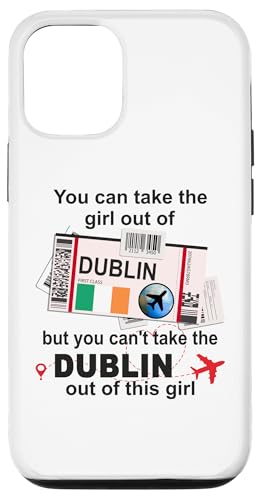 Carcasa para iPhone 15 Dublin Girl - Dublin Boarding Pass - Dublín