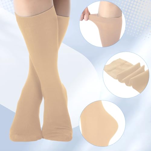 Image of 4 Pairs Silk Liner Socks Ultra-lightweight Hiking Liners Calf Sweat Absorption Socks for Adult