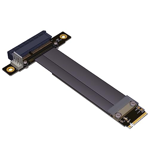 Cable Extensor 10Gtek M.2 NVMe a PCIe 3.0 x4 20 cm miniatura 6