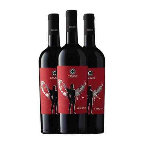 Casadei Armonia Toscana 75 cl Vino tinto (Caja de 3 Botellas de 75 cl)