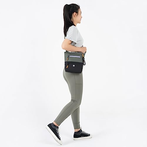 Image of Sherpani Sadie, Nylon Crossbody Bag, Lightweight Shoulder Bag, Travel Cross Body Purse, Crossbody Bags for Women, RFID Protection WITHOUT Coin Purse (Juniper)