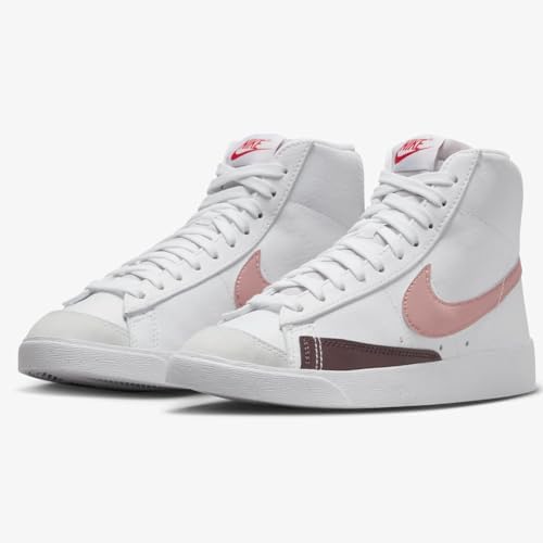 Nike Blazer Mid '77 Tênis feminino (DQ4124-105, branco/marrom